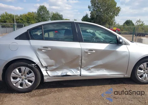 2013 Chevrolet Cruze Ls Auto из США, поврежденный, VIN 1G1PA5SH8D7295172